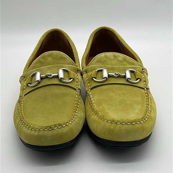 2480- Allen Edmonds Green Suede Slip-On Loafers Size 10 D NWT - Picture 5 of 12